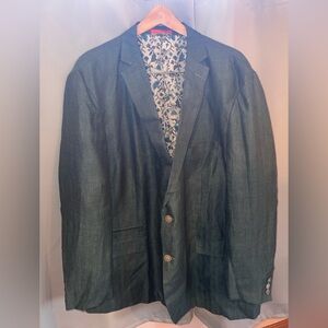 Tallia Macys Men's Linen Sportscoat Blazer 52L